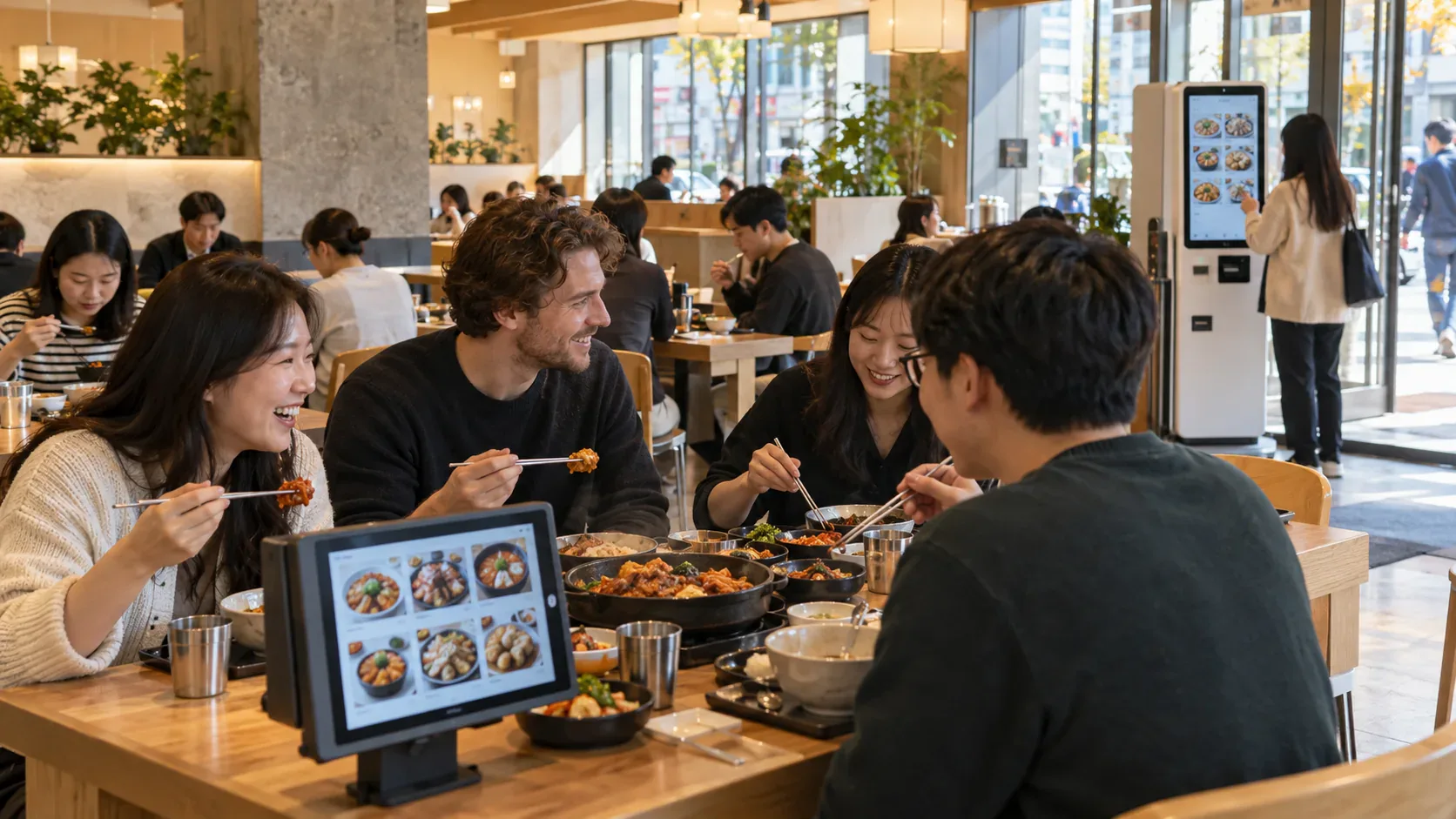 Why Is a Screen Taking Your Order in Korea?